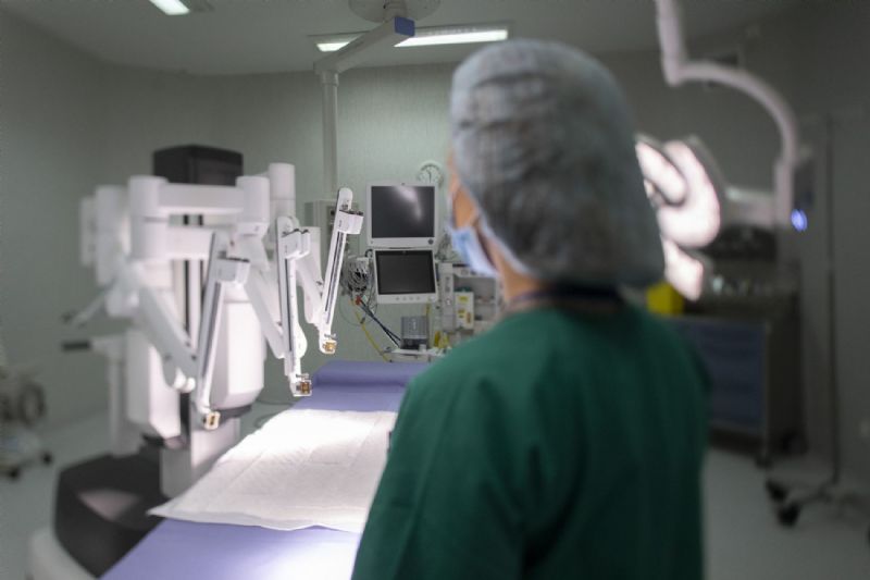 Robot Da Vinci, el primero de Asturias