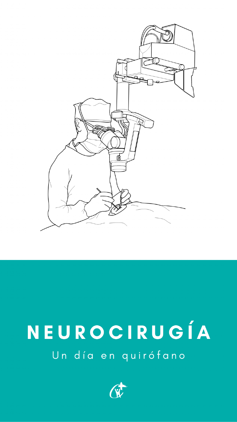 Neurociruga, un da en quirfano.