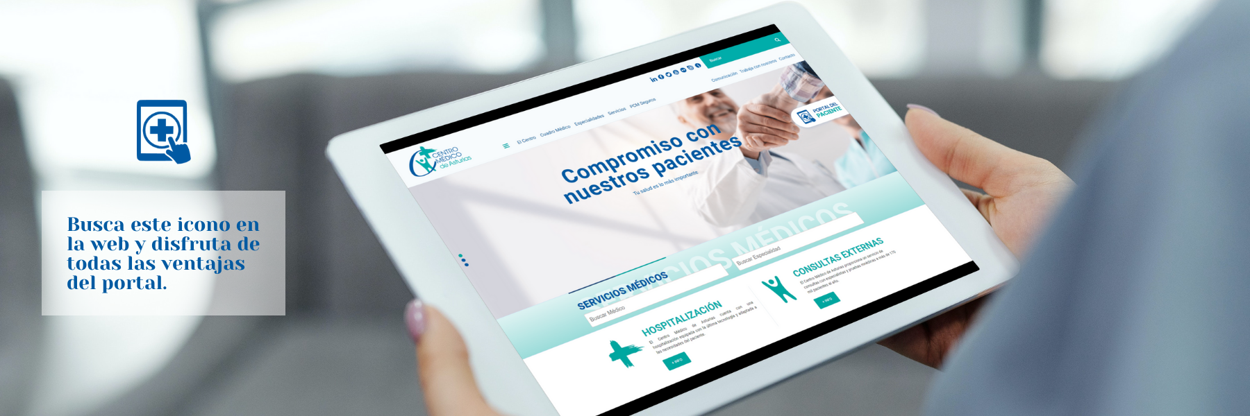 El Centro Mdico inaugura su Portal del Paciente